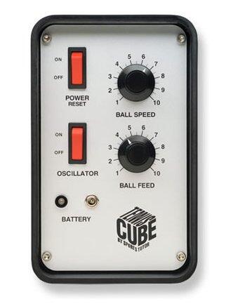 Tennis Cube control panel with oscillator