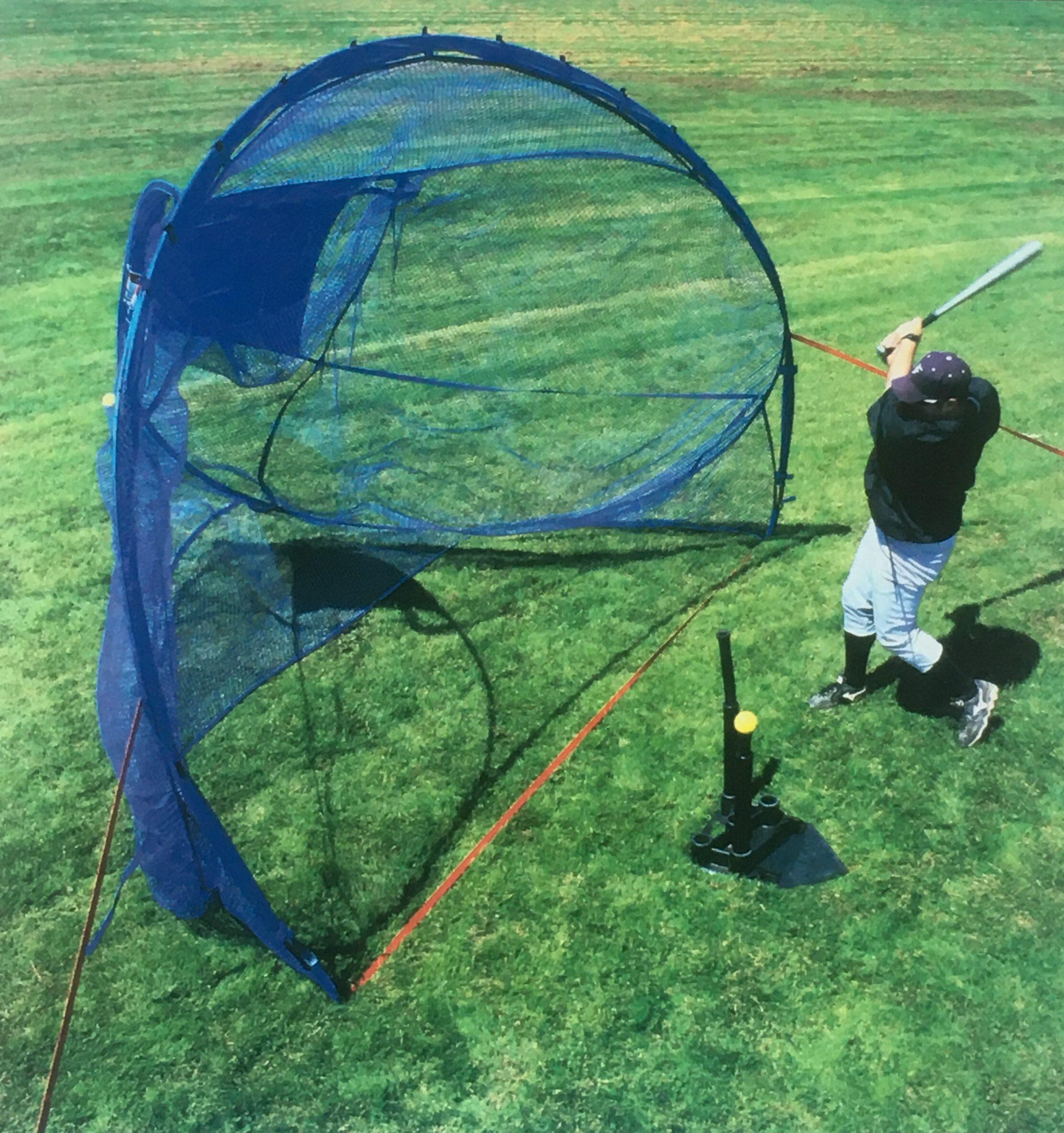 Jugs Instant Backstop batting practice pop-up net