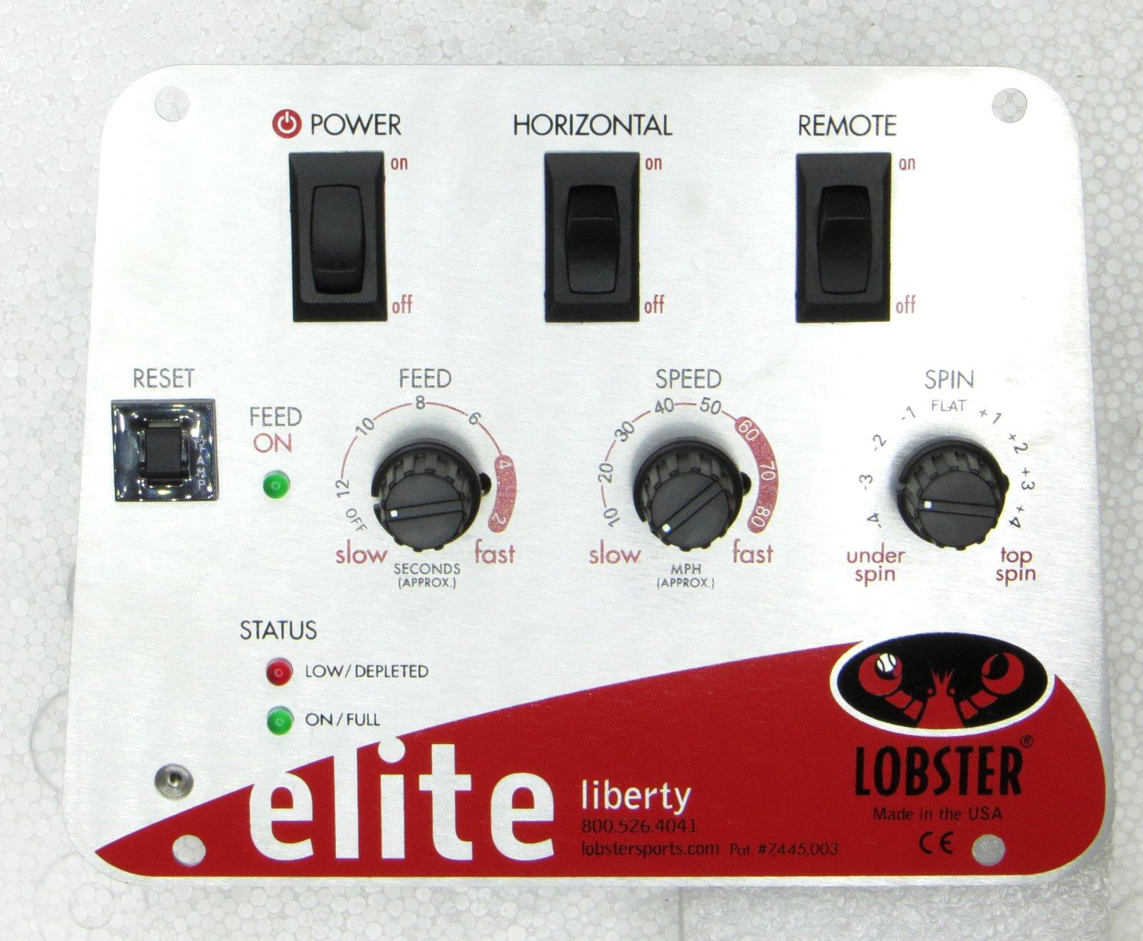 Replacement Complete Lobster Elite Liberty Control Panel
