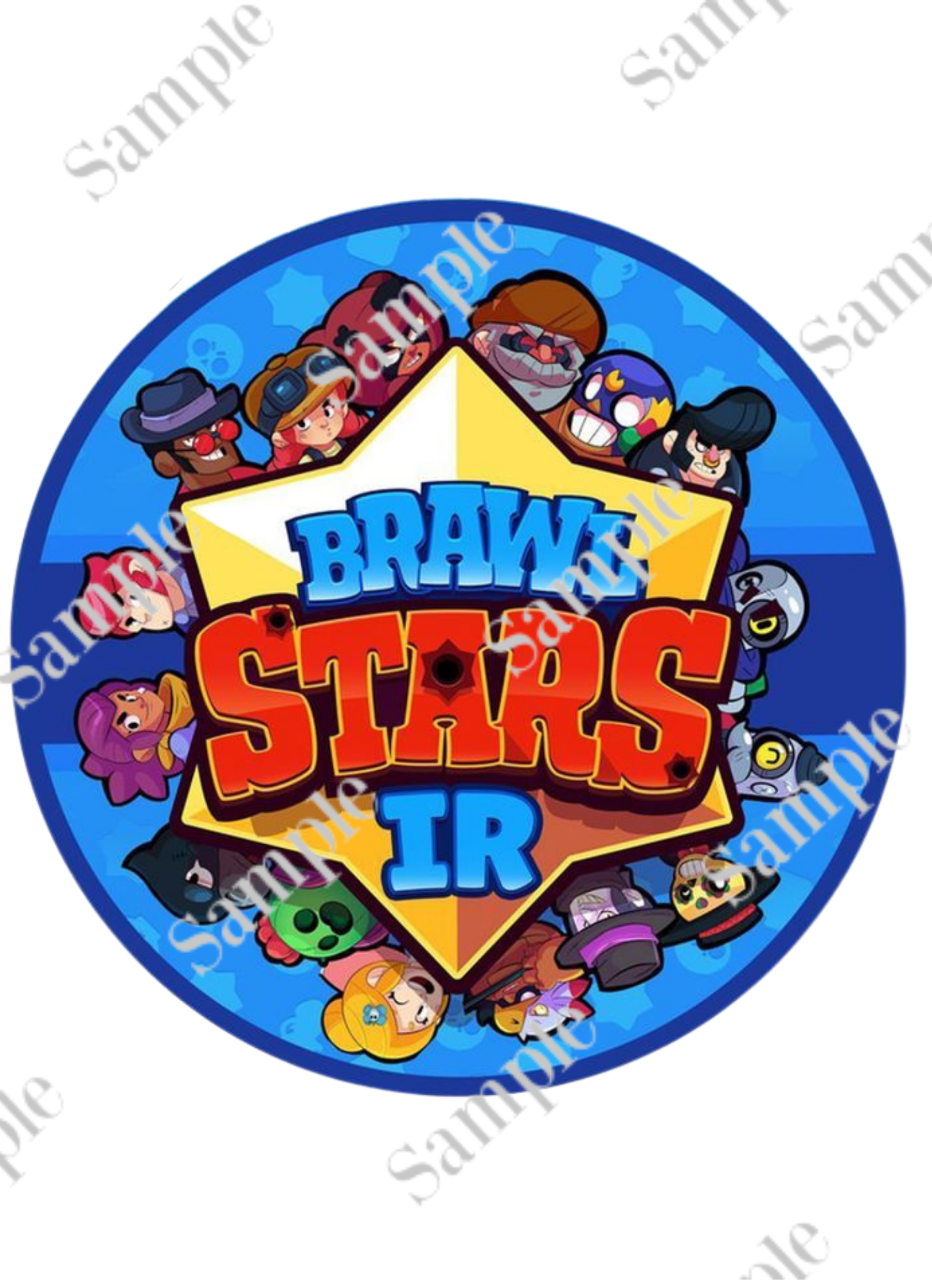 Brawl*Stars* themed /inspired edible printed sheets, edible cake topper brawl-stars-themed-inspired-edible-printed-sheets-edible-cake-topper