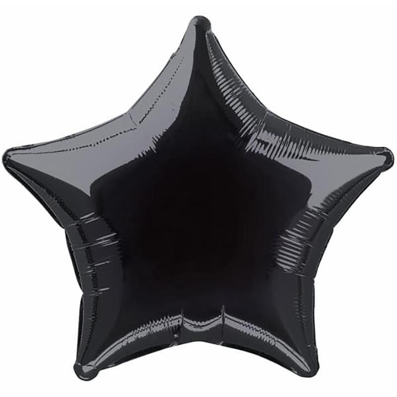 Black 18” Star Foil Balloon