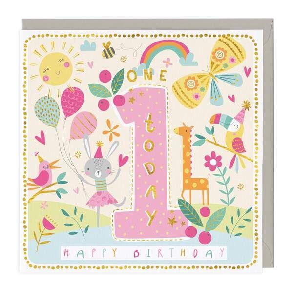 1 Today Sunny Party Birthday Card