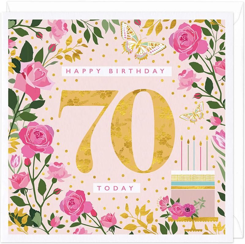 Age 70 Birthday Cards