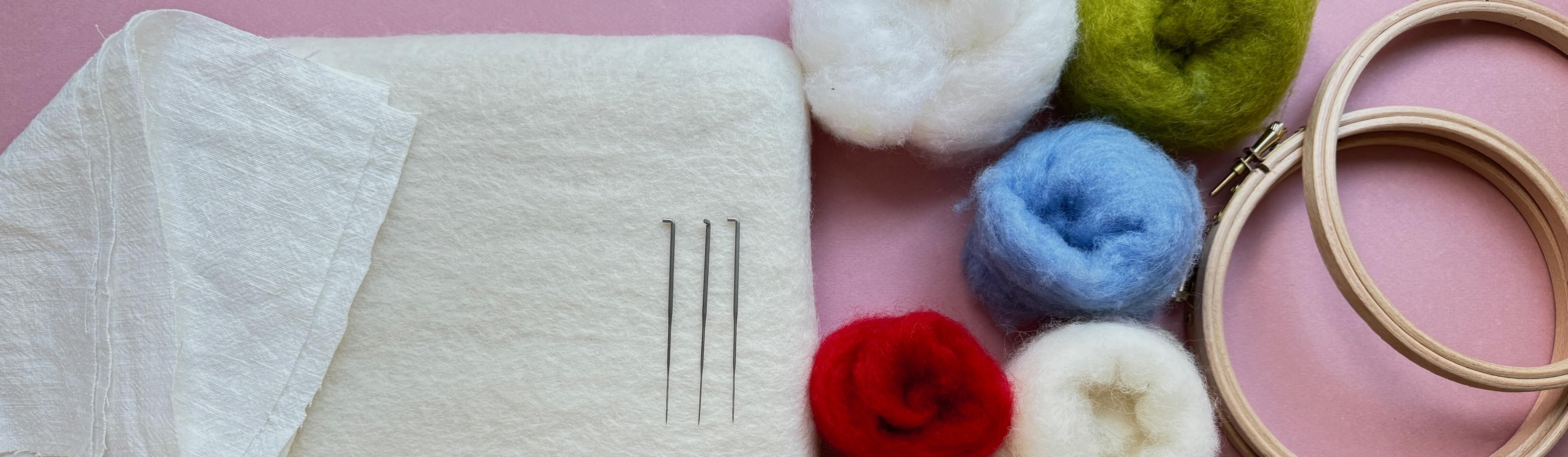 QUALITY NEEDLE FELTING SUPPLIES -  So YOU can focus on being creative and  NOT worry if you're buying the right equipment or not.