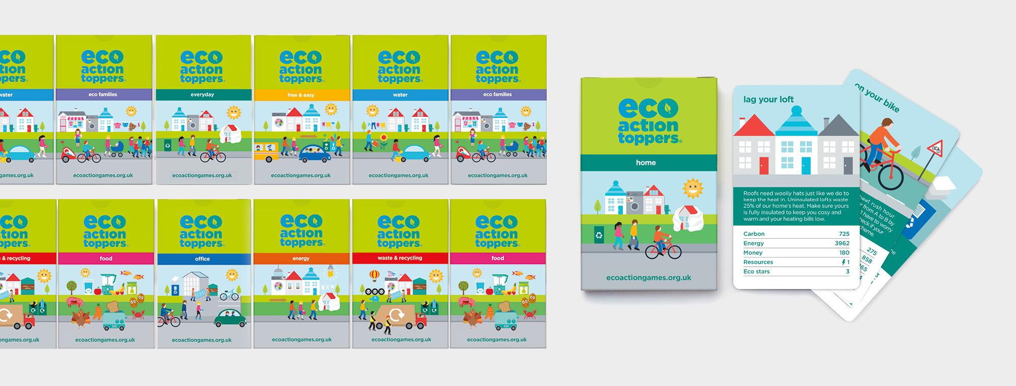 THE THEMES FOR ECO ACTION TOPPERS PACKS