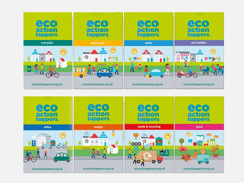 THE THEMES FOR ECO ACTION TOPPERS PACKS