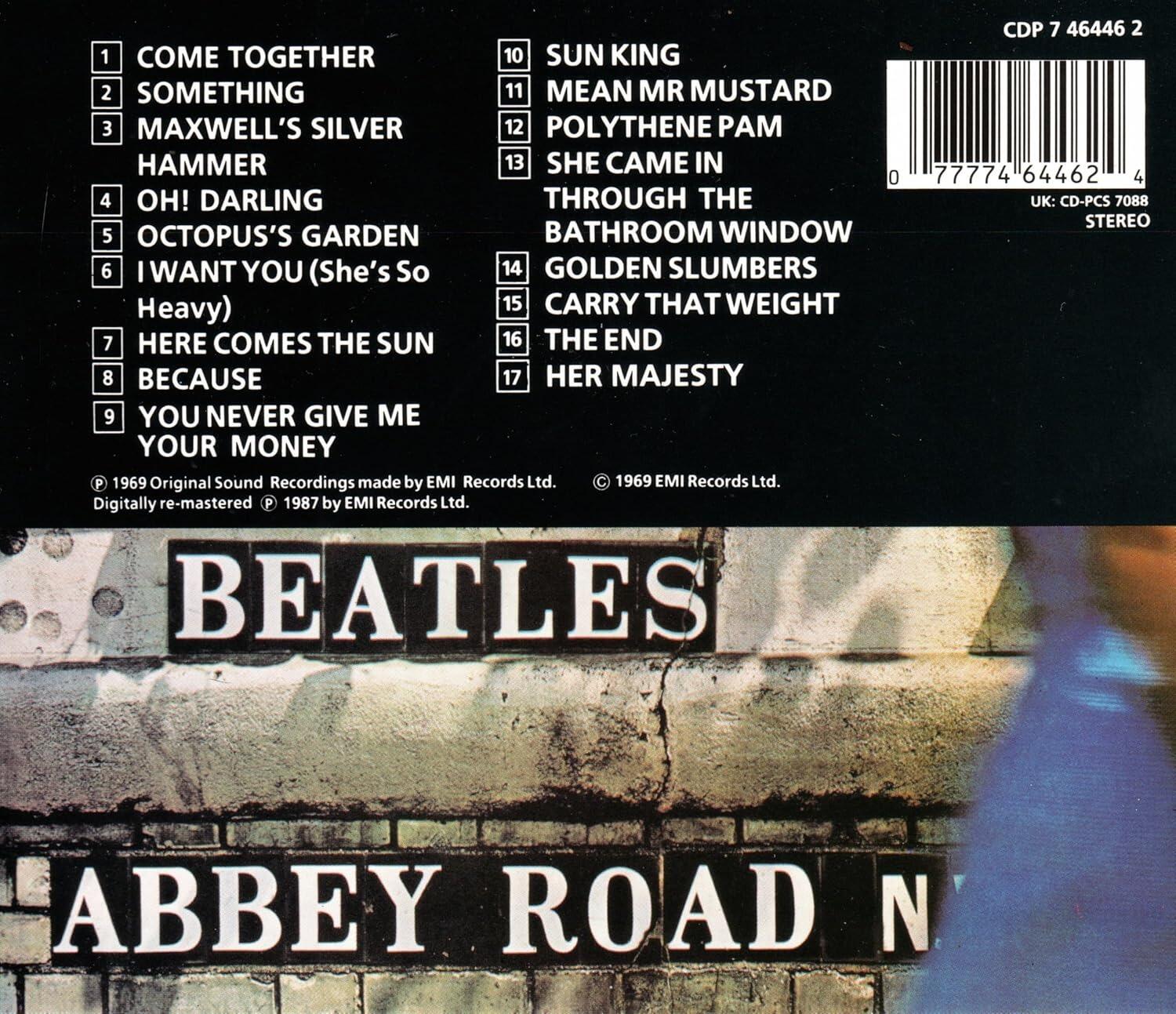 The Beatles Abbey Road CD
