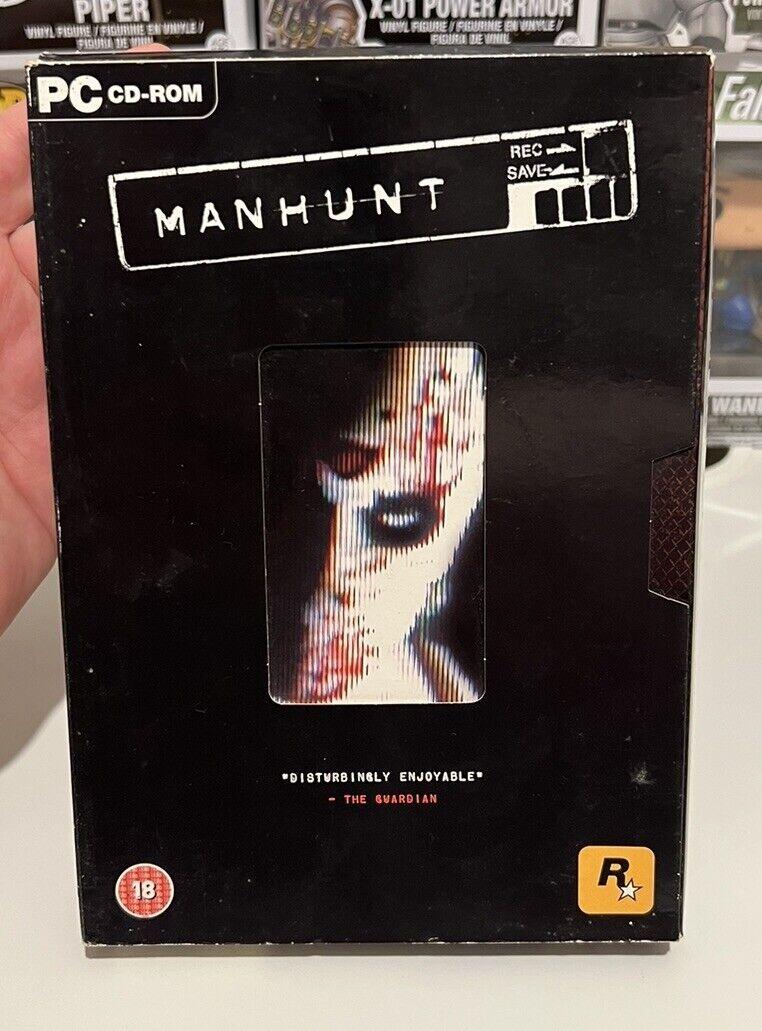 Manhunt 1 PC CD ROM Game 18 Rockstar Post 2006 Ultra RARE