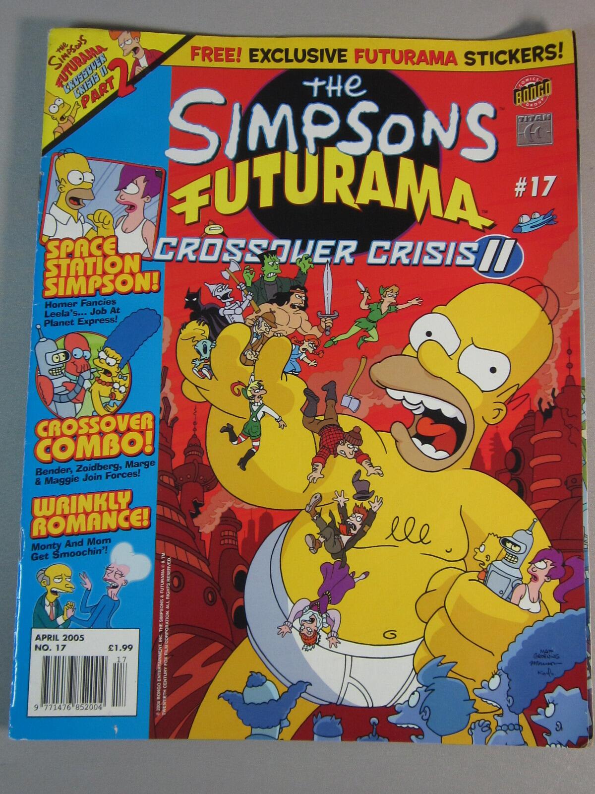The Simpsons Futurama Crossover Crisis II #17