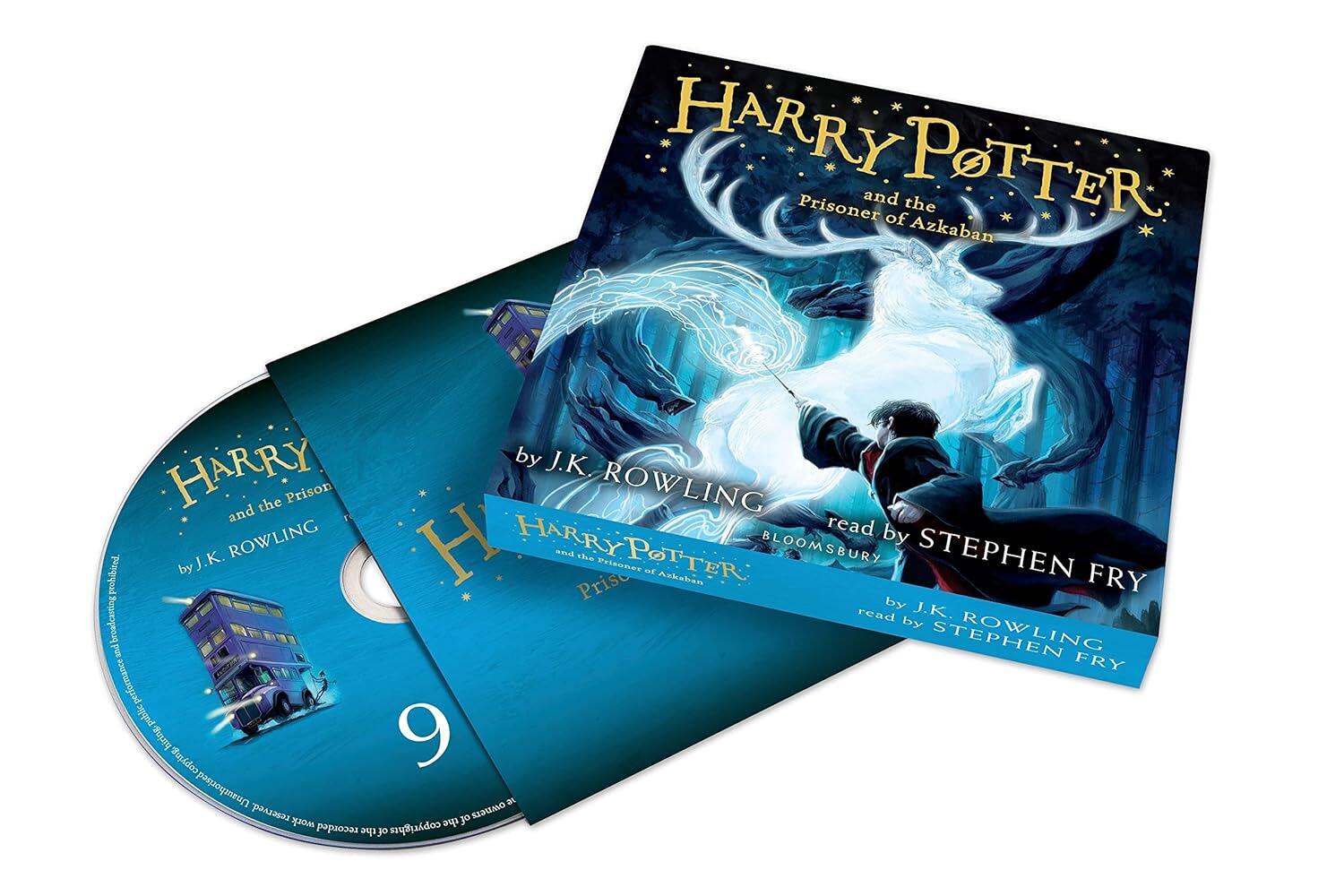 Harry Potter and The Prisoner of Azkaban JK Rowling Stephen Fry Audiobook