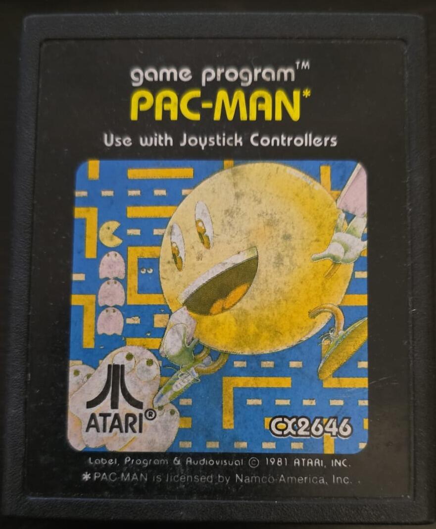 Pac-Man (Atari 2600 1981) UNBOXED