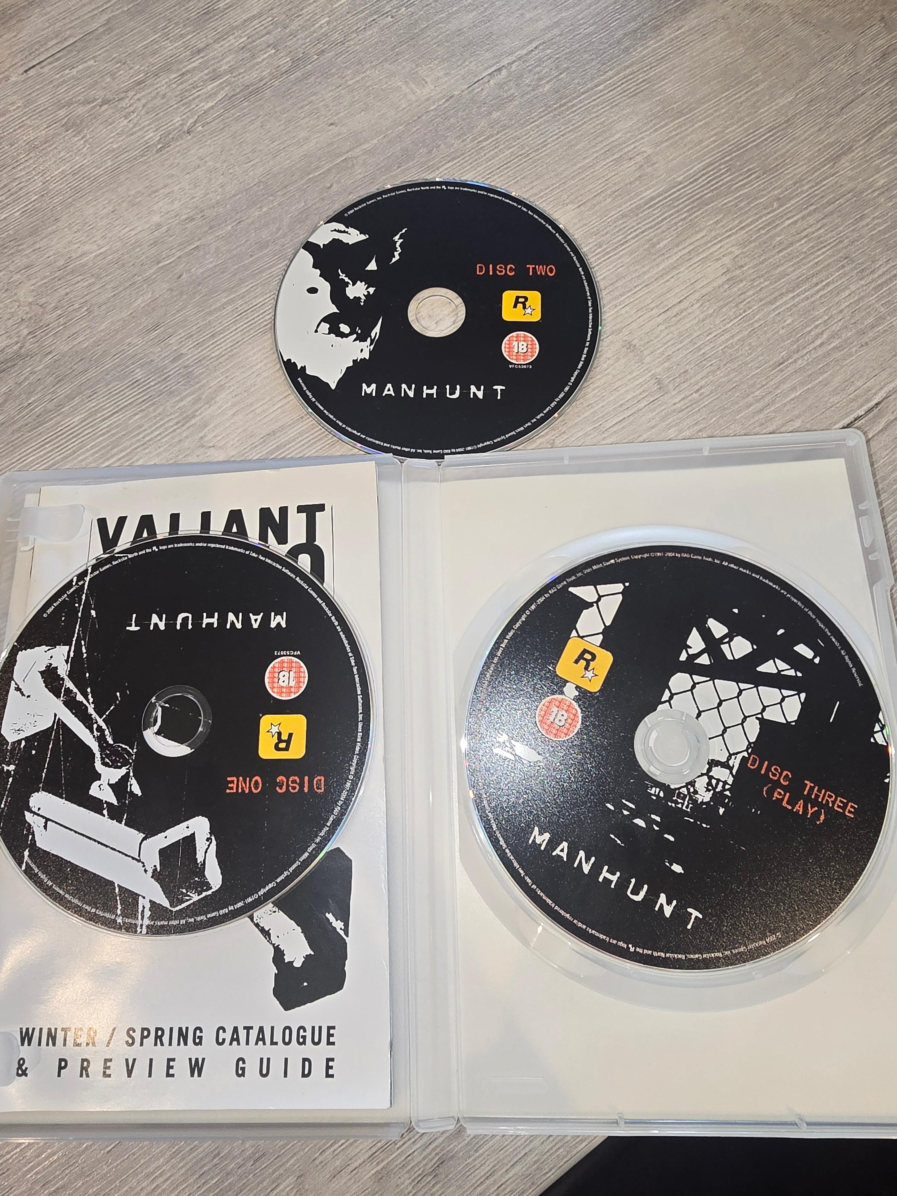 Manhunt 1 PC CD ROM Game 18 Rockstar Post 2006 Ultra RARE
