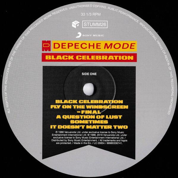 Black Celebration - Depeche Mode