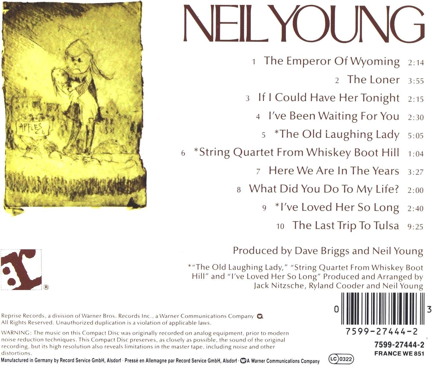Neil Young - Neil Young (1969) CD