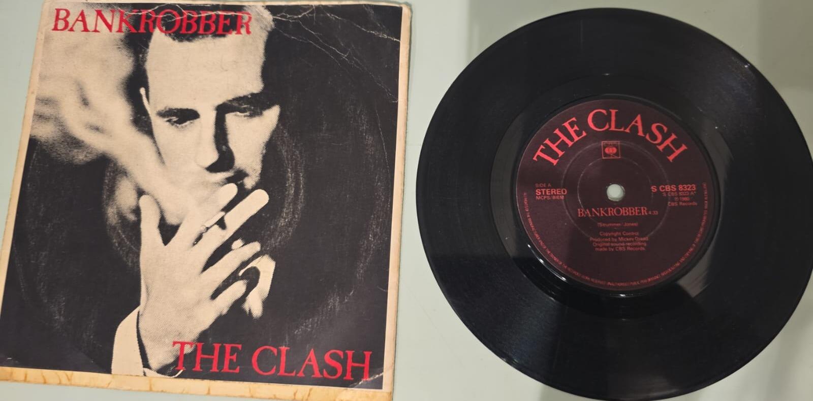 The Clash Bank Robber Vinyl Record 7