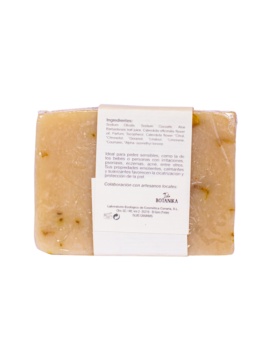 Handcrafted Natural Aloe Vera Soap with Marigold