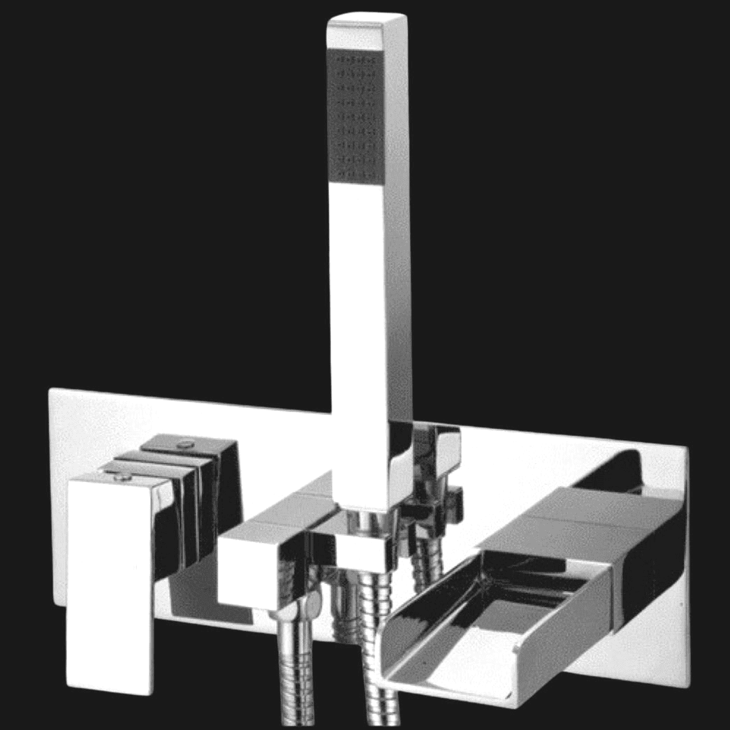 Cascade /Cairo Waterfall Wall Mounted Bath Shower Mixer