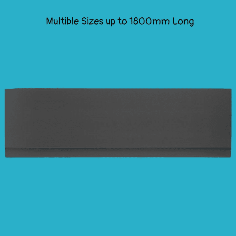 Arc Universal Matt Graphite MDF Bath Panels