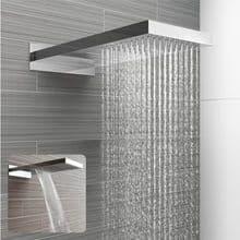 Blade Shower Head Rain Shower Function