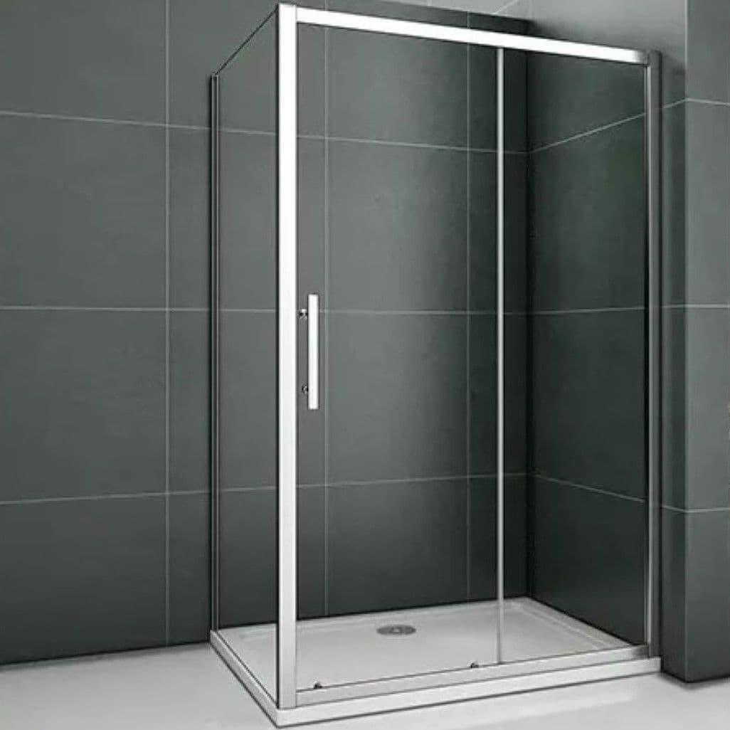 Monza / Fabio Sliding Shower Door with 8mm Easy Clean Tempered Safety
