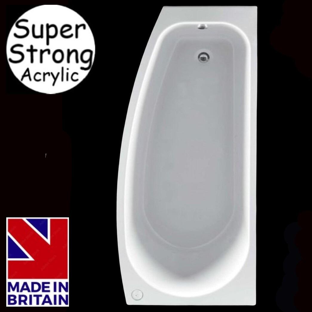 Renaissance Compact Right Hand Space Saver Shower Bath