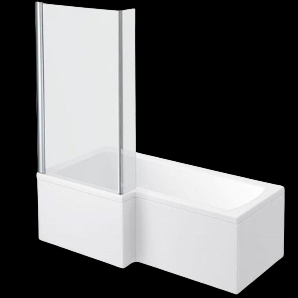 Dynamo / Lorenz 1700mm L Shape Right Hand Shower Bath