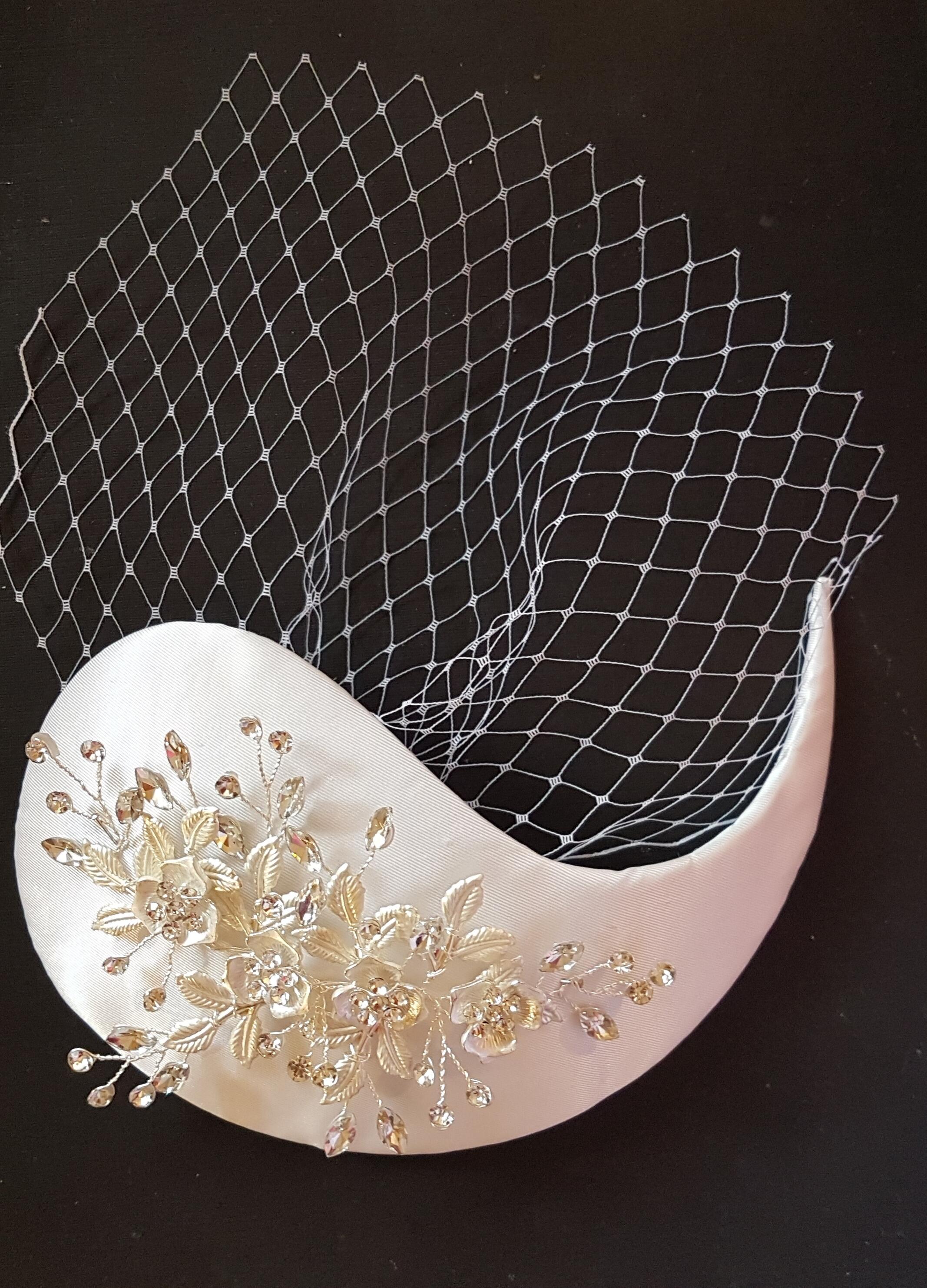 bridal accessory mini hat fascinator