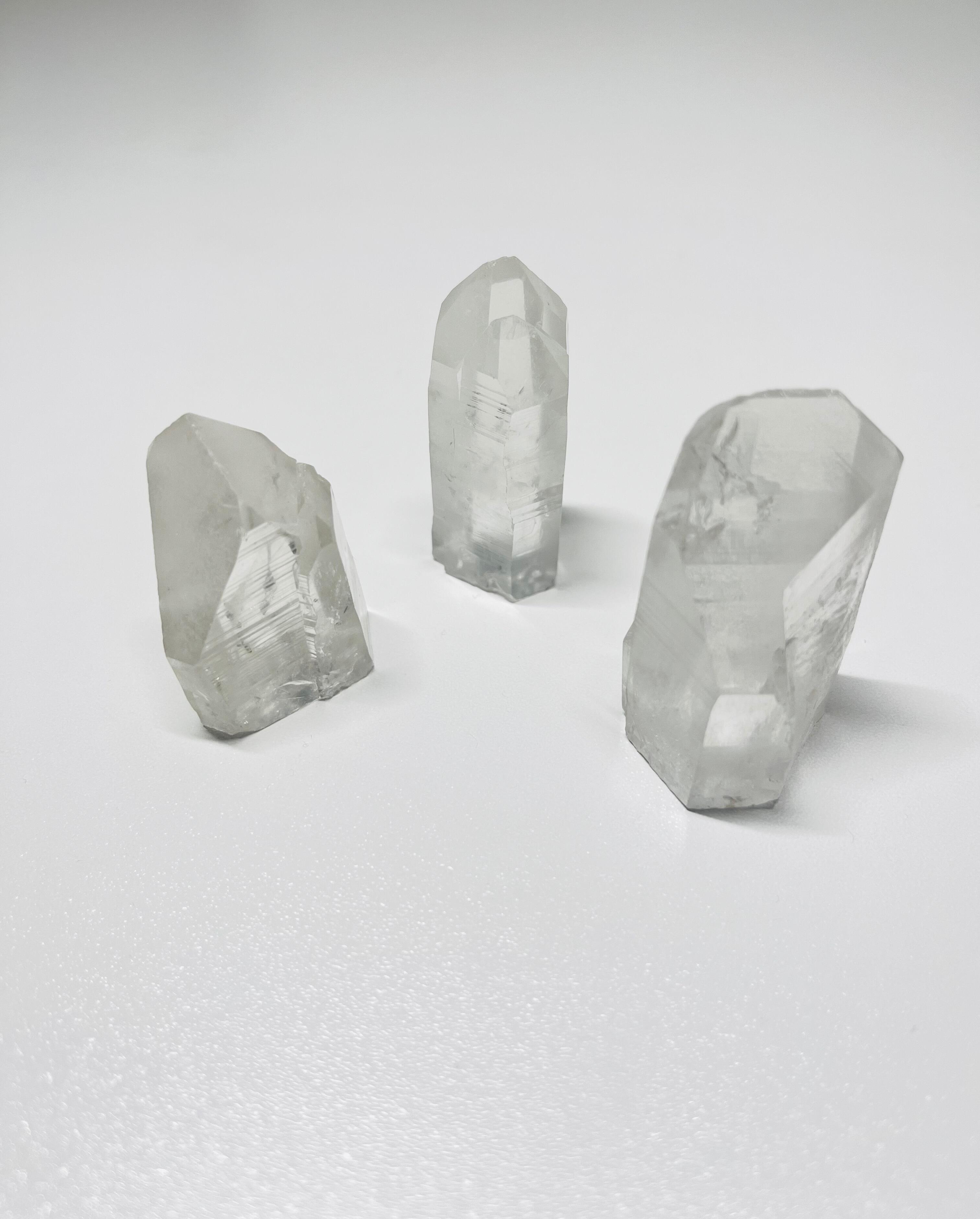 3 Lemurian Quartz