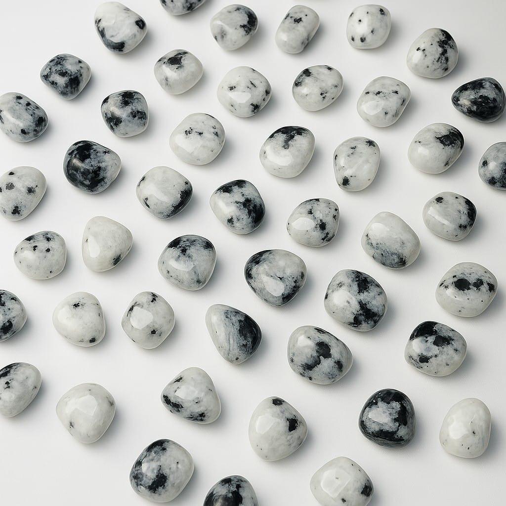 Rainbow Moonstone Tumbles