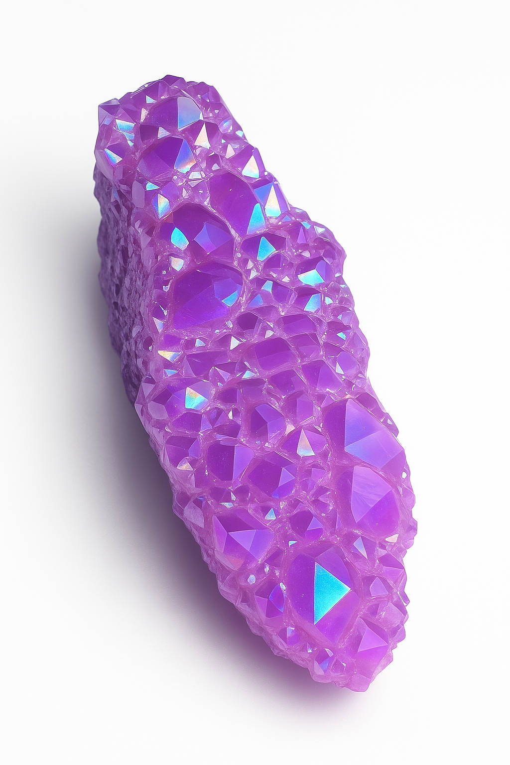 Lavender Aura Quartz Cluster