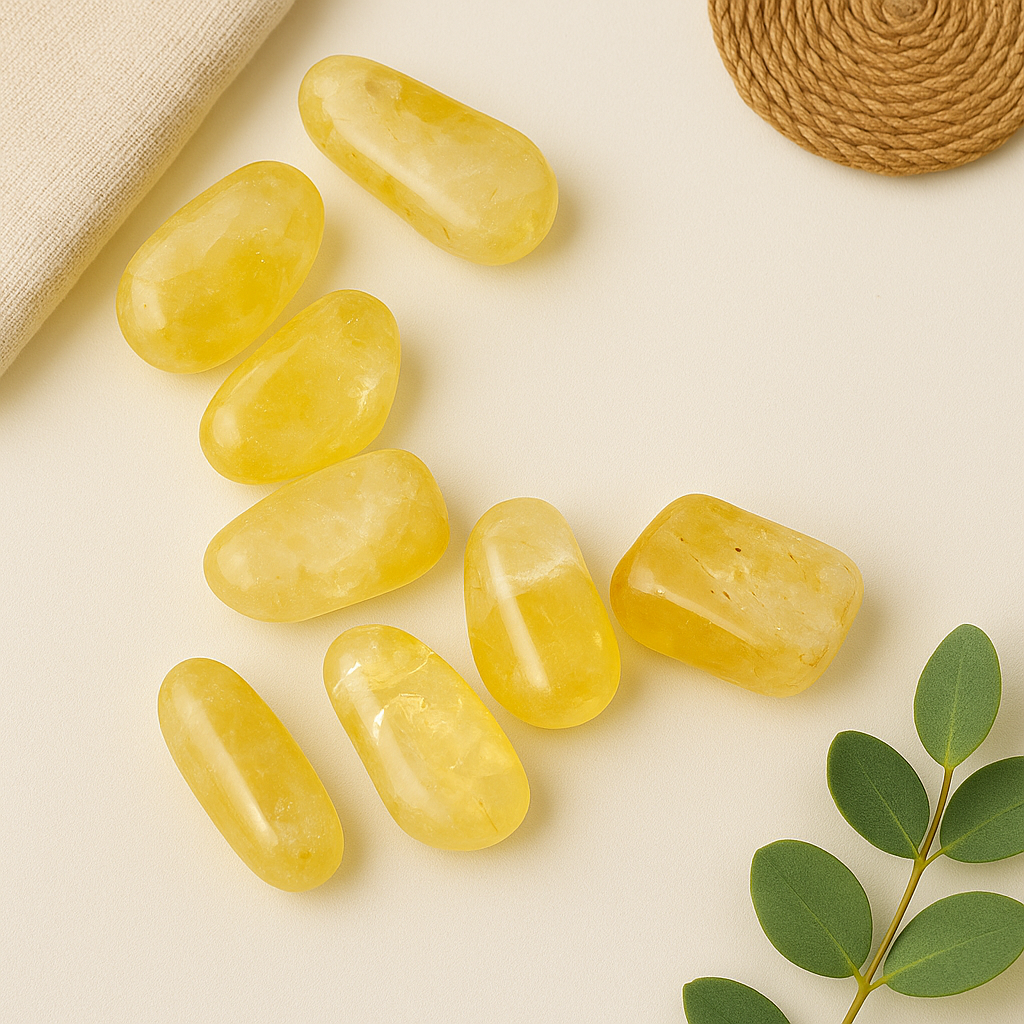Citrine tumbles
