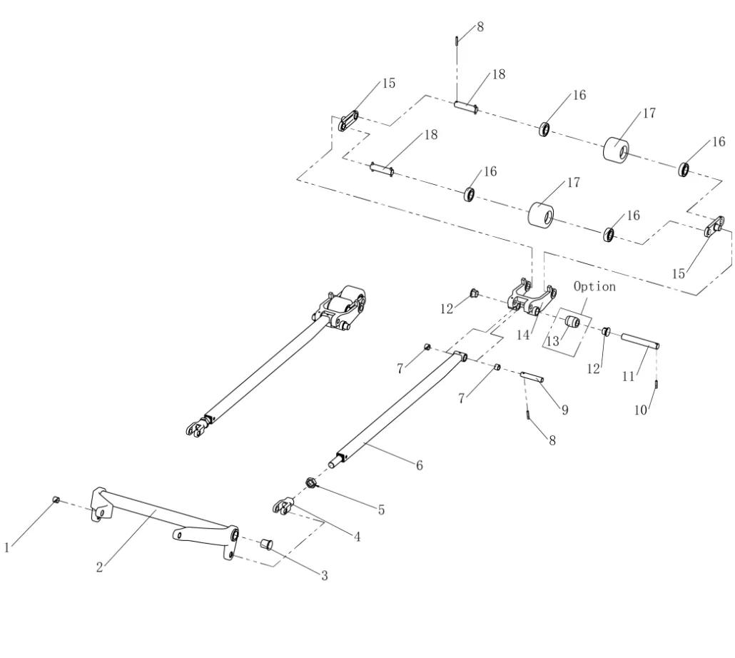 CBD15-JH Forks and Load Wheel