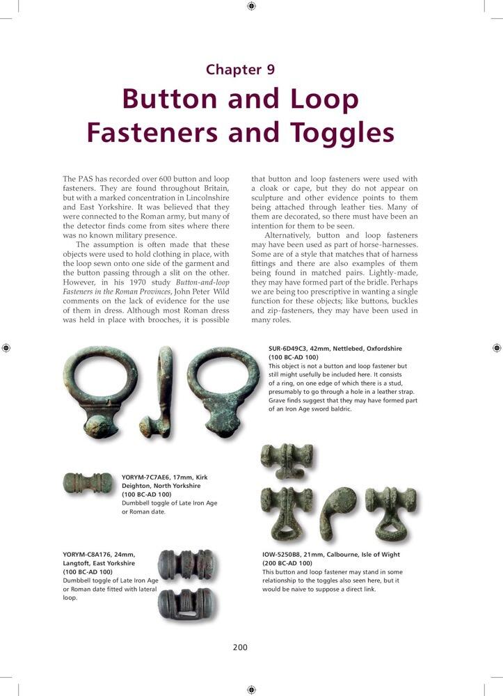 Metal Detecting Finds loop fasteners