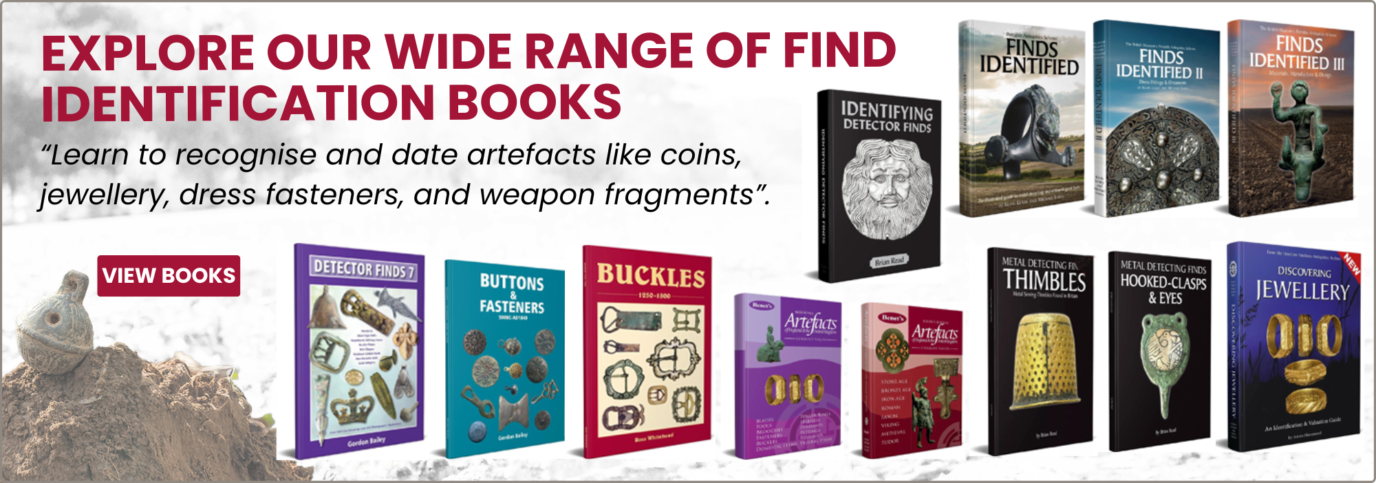 Metal Detecting books on finds identification