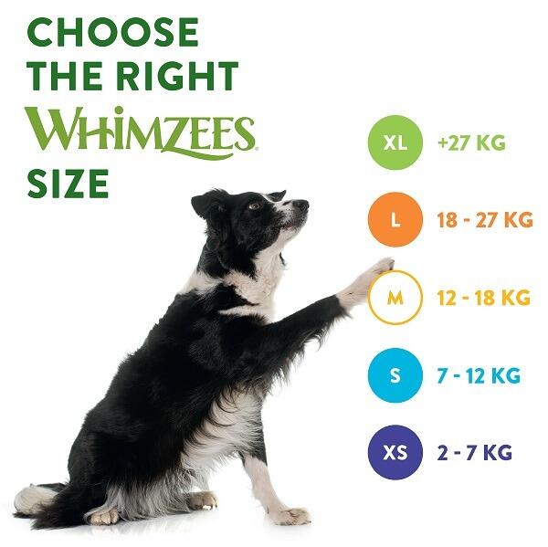 Whimzees Chews - Choose the right size