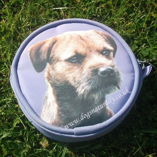 Border Terrier Purse Lilac (Treat Pouch)