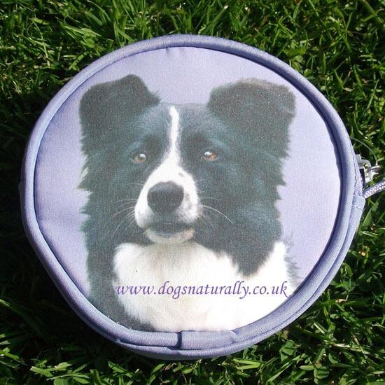 Border Collie Purse - Lilac