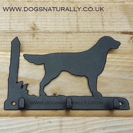 Dog Lover Key Rack - Flat Coated Retriever