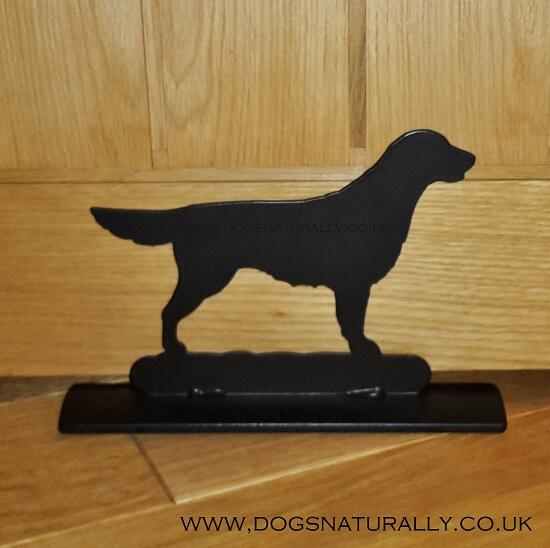Dog Lover Doorstop - Flat Coated Retriever