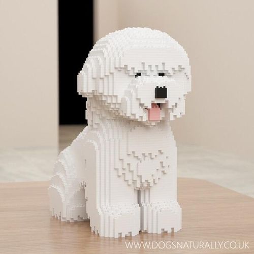 Bichon Frise Dog Lego - Jekca (Sat Design)