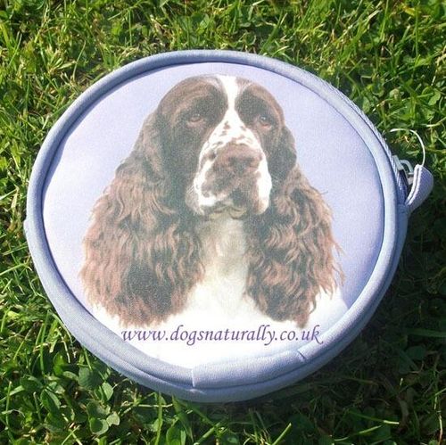 English Springer Spaniel Purse - Lilac