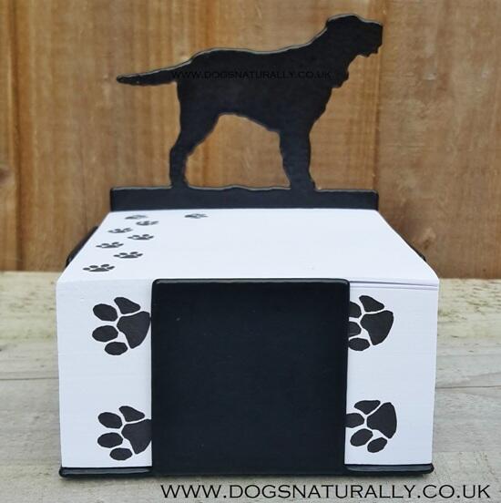 Dog Lover Note Black Holder - Italian Spinone