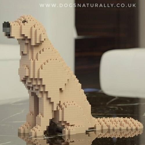 Golden Retriever (Sat Design) Gold - Brick Building Kit