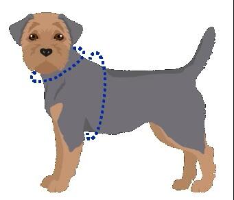 Whippa Snappa Measurements Dog Diagram