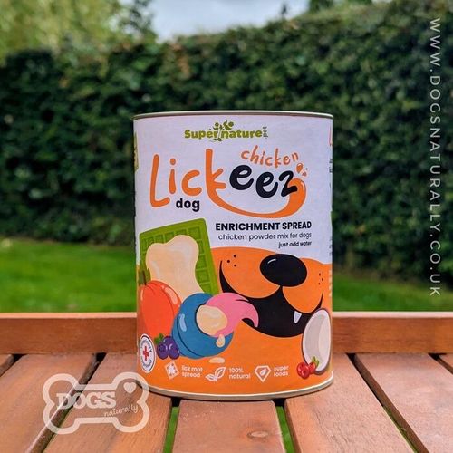 Lickeez Chicken Enrichment Spread Mix for Dogs 290g