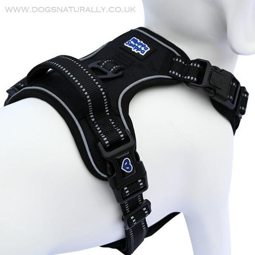 Whippa Snappa Black Tick & Flea Repelling Dog Harness