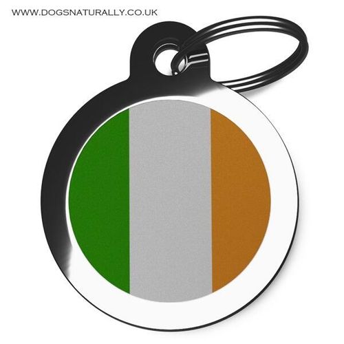 Irish Flag Dog ID Tag