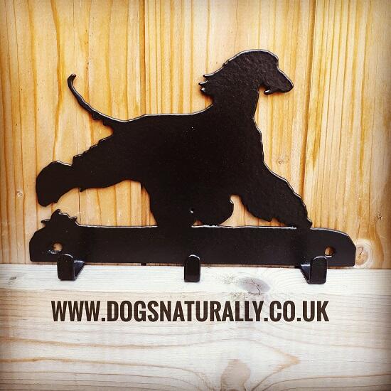 Afghan Hound Key Rack