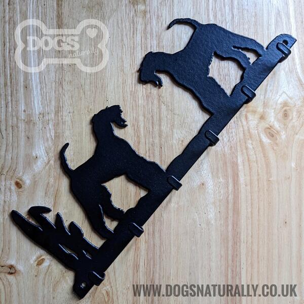6 Hook Key & Lead Hanger (Airedale)