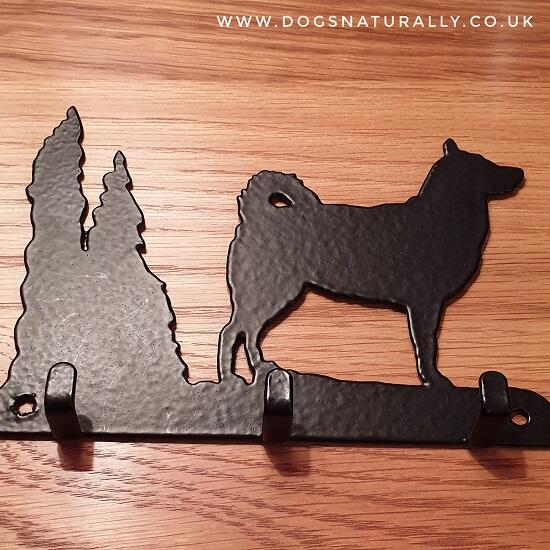 Alaskan Malamute Key/Lead Rack